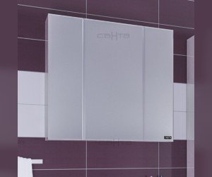 Зеркальный шкаф СаНта Стандарт 90 113017, цвет белый