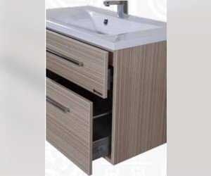 Тумба под раковину Bellezza ЭЛЬЗА 90, подвесная, цвет - бежевый