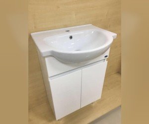 Тумба под раковину Bellezza Нати 50, напольная, белая