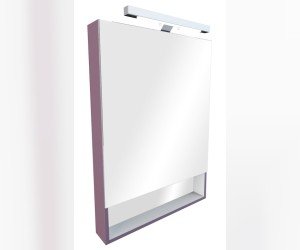 Зеркальный шкаф Roca The Gap 80 ZRU9302753, цвет фиолетовый