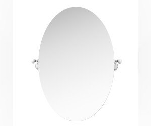 Зеркало овальное Migliore Provance 17659, цвет хром