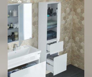 Шкаф-пенал СаНта Марс 40, 700164, подвесной