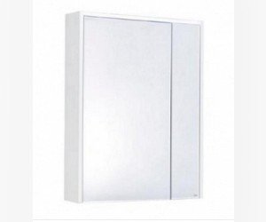 Зеркало-шкаф Roca Ronda 70 см ZRU9303008, цвет бетон, белый глянцевый