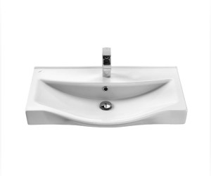 Раковина Santek Беверли 1WH302422 80 x 48 x 16.5 см, фарфор, белый
