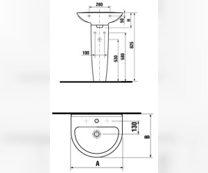 Раковина Jika Mio 1071.2.000.104.1