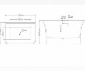 Акриловая ванна Lagard Evora Treasure Silver lgd-evr-ts