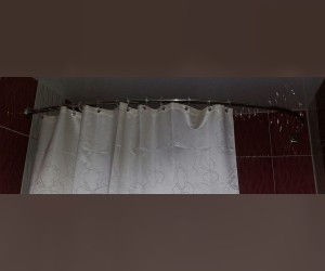 Карниз дуга Aquatek 150x95 см для ванны Вега