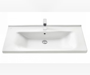 Раковина Santek Миранда, 100 см керамика, белая, WH30.2.249