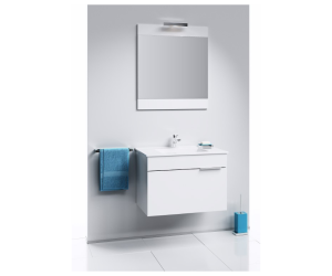 Подвесная тумба с одним ящиком с умывальником