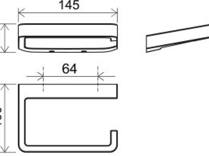 Держатель туалетной бумаги Ravak 10 TD 400.00, хром, X07P329