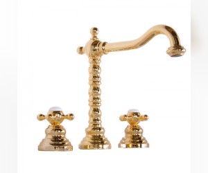 Смеситель Gattoni Vivaldi 12100 для раковины, золото