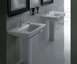 Раковина подвесная Globo Relais RE080.BI*1, 80х53 см