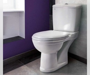 Напольный унитаз Della Boston Super Plus DE711090014 крышка микролифт, белый