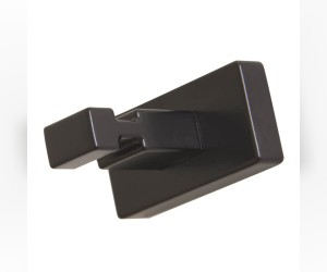 Крючок Inda Lea A1820ANE, цвет: черный матовый