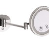 Косметическое зеркало Bemeta 112101149 21.6 x 37 x 21.6 см, с подсветкой, хром