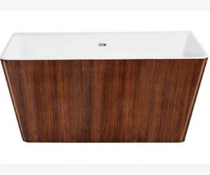 Акриловая ванна Lagard Vela Brown Wood lgd-vla-bw
