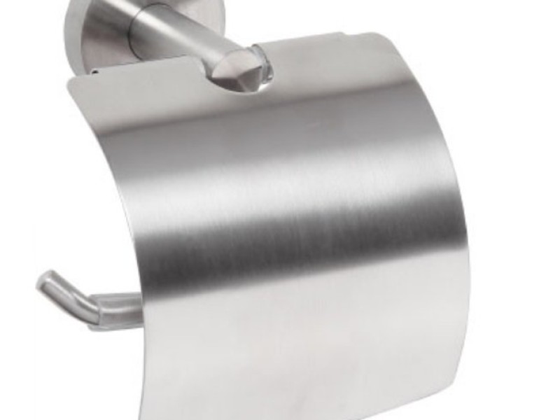 Держатель туалетной бумаги Bemeta Neo 104112015 13.5 x 9 x 15.5 см с крышкой, хром матовый