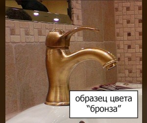 Смеситель для биде Bugnatese Lady 944BR, с донным клапаном, бронза