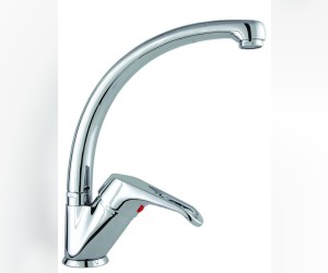 Смеситель GPD Kalipso MTE20, для кухонной мойки, хром