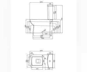 Напольный унитаз Della Quattro Wood 024 410 крышка микролифт