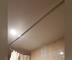 Карниз Г- образный Aquatek 160x75 см KARN-0000018 для ванны Пандора