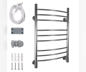 Полотенцесушитель электрический Energy Ergo 800 x 500, ширина 52.8 см, высота 80 см