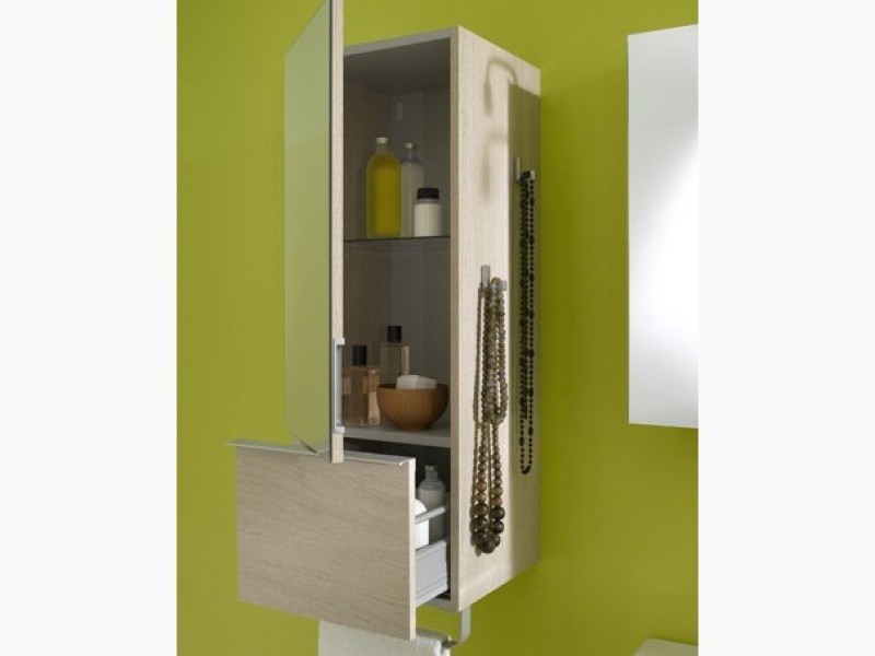 Пенал Jacob Delafon ODEON UP правая, 35 см, EB893D-E10, квебекский дуб