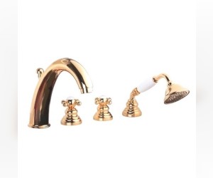 Смеситель Gattoni Vivaldi 12400 для ванны, золото