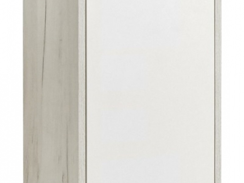 Пенал Акватон Флай 35 см, 1-створчатый, белый, дуб крафт, левый/правый