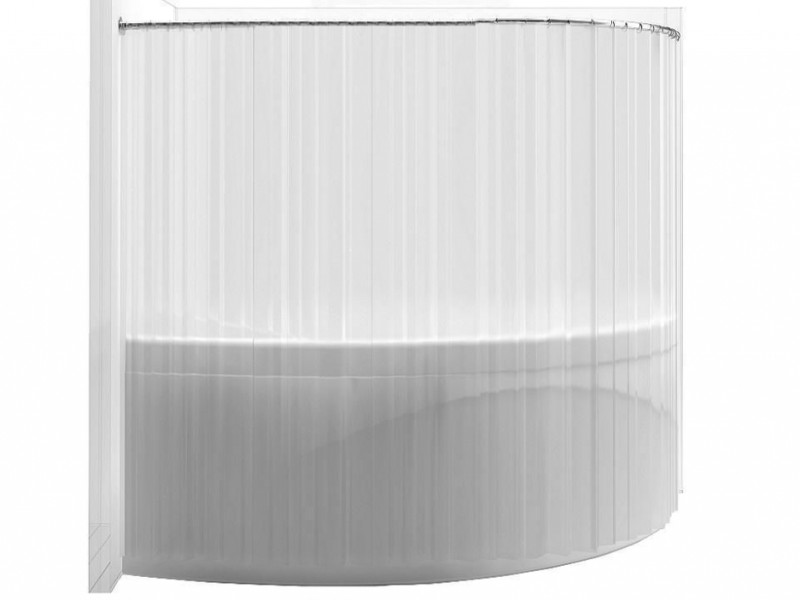 Карниз для ванны Aquanet Jersey 00177986 170*90 см полукруглый