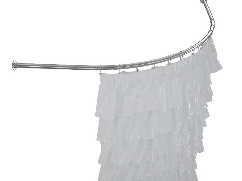 Карниз для ванны Aquanet Jersey 00177986 170*90 см полукруглый