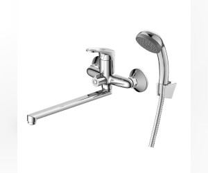 Смеситель Decoroom DR21043, для ванны и душа, хром