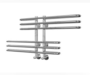 Полотенцесушитель водяной Terminus Диана П6 100x416, ширина 90.8 см, высота 41.6 см