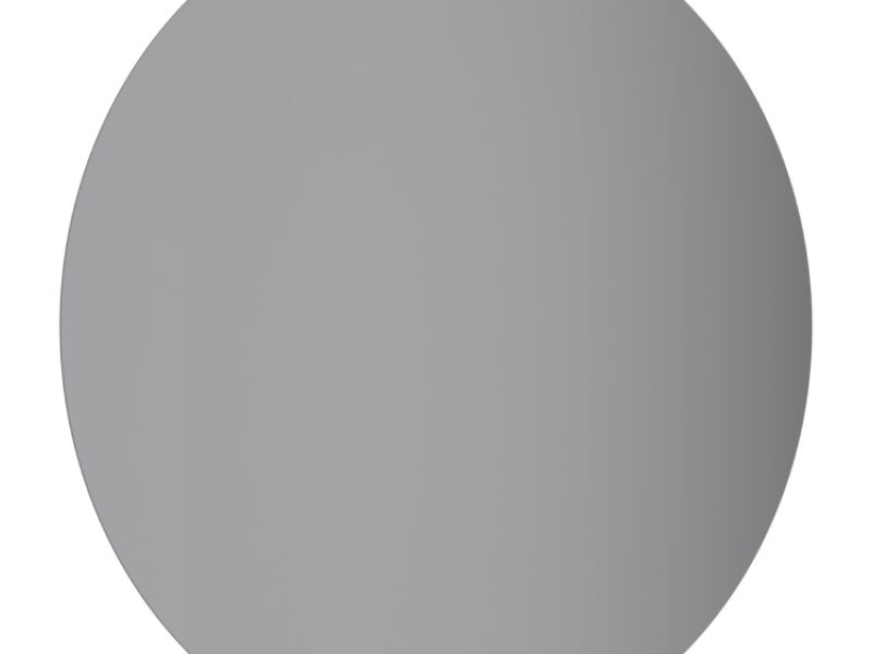 Зеркало со светодиодной подсветкой, сенсорным выключателем и регулятором освещенности.