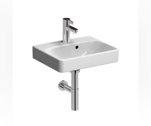 Раковина Geberit Smyle Square 500.222.01.1, 45 х 36 см, белая