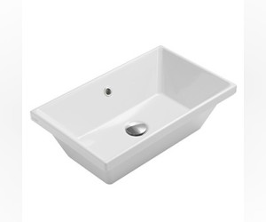 Раковина накладная Globo Forty3 FO057.BI*0, 55х34 см