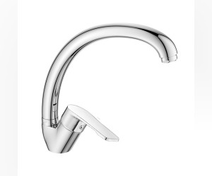 Смеситель Decoroom DR23021, для кухни, хром