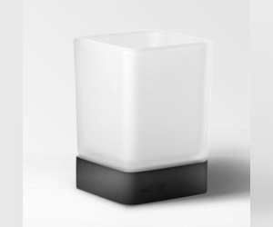 Стакан Inda Lea A1810ZNE21 настольный, цвет: черный матовый