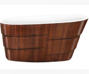 Акриловая ванна Lagard Auguste Brown Wood lgd-agst-bw
