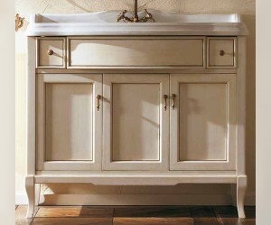 Комплект мебели Labor Legno VICTORIA Composizione H 108, бежевый с патиной/бронза, 105 см