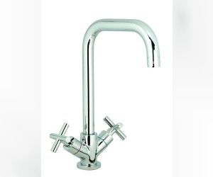 Смеситель GPD Nino LEB05, для кухонной мойки, хром