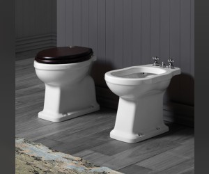 Приставной унитаз Simas Londra LO 911 горизонтальный слив