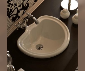 Раковина Kerasan Retro 1031 50*41 см встраиваемая