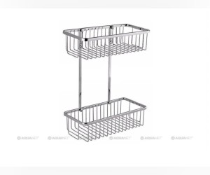 Полочка Aquanet 8147, 30 см, двухъярусная (199900)