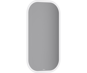 Зеркало со светодиодной подсветкой, сенсорным выключателем, регулятором освещенности и обогревом