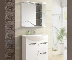 Мебельная раковина Santek Балтика, 71.5 x 45, белая