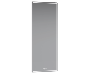 Зеркало со светодиодной подсветкой, сенсорным выключателем и регулятором освещенности.