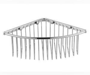 Полочка Aquanet 8163, 21 см, одноярусная, угловая (199903)