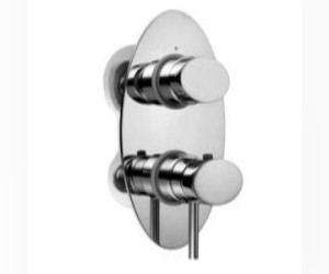 Смеситель Bossini Oval/3 Z04206810.030 для душа термостатический