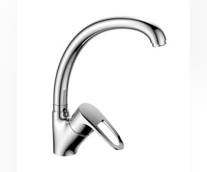 Смеситель Decoroom DR70021, для кухни, хром